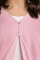 Girls Pink Top 224-413-005